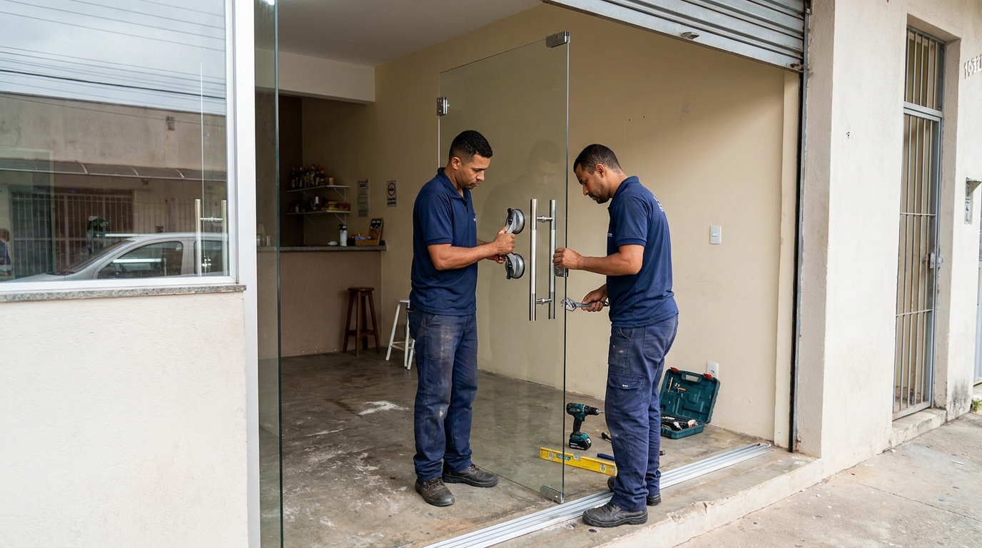 Portas em Vidro em Manaus‑AM